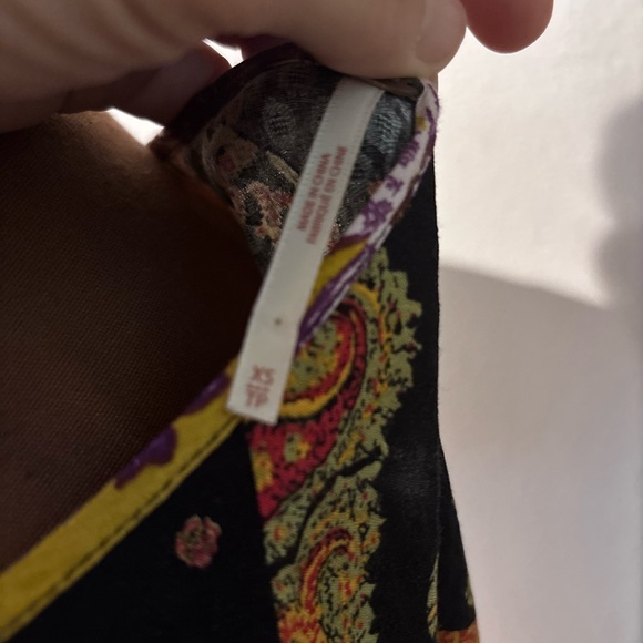 Free People Desert Flower Patched Maxi Dress Size XS- A great find! - Picture 12 of 14